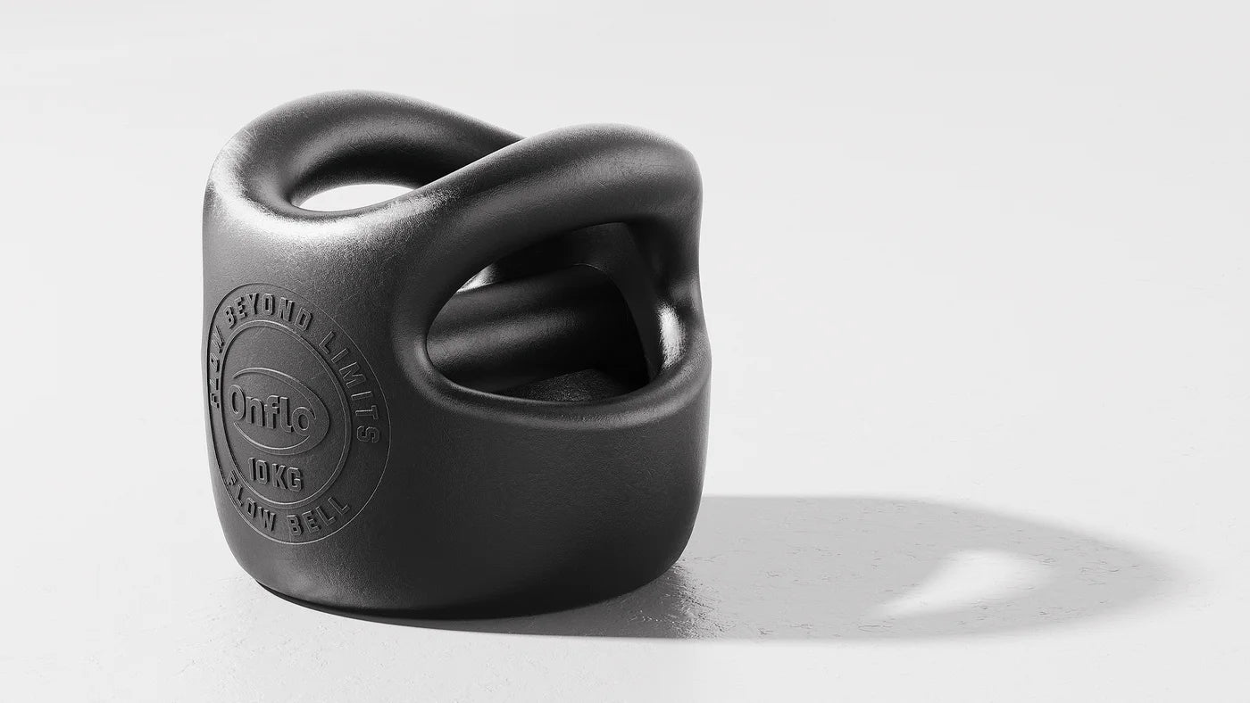 Close view of Flowbell’s connected grip openings